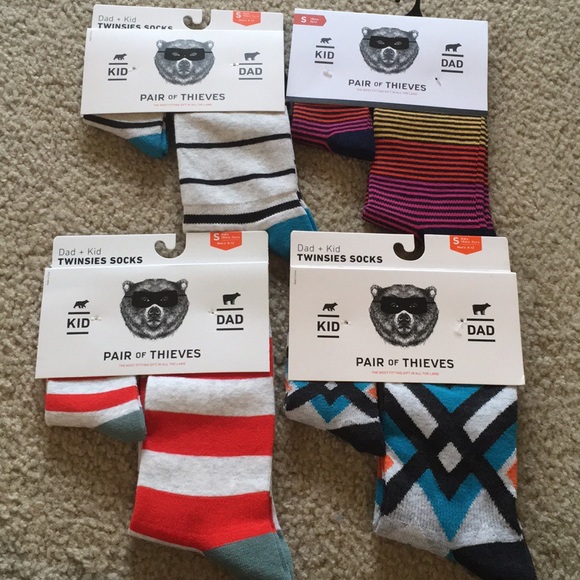 dad baby matching socks